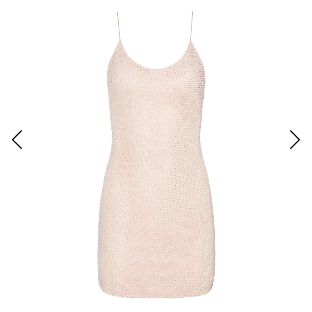 NWT Alice + Olivia Nelle Crystal Embellished Mini dress - Picture 7 of 12